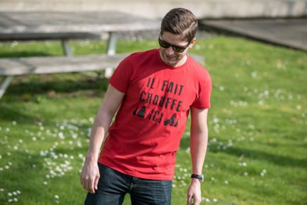 CHOUFFE T-shirt 'Il fait CHOUFFE ici' - Red - Chouffe